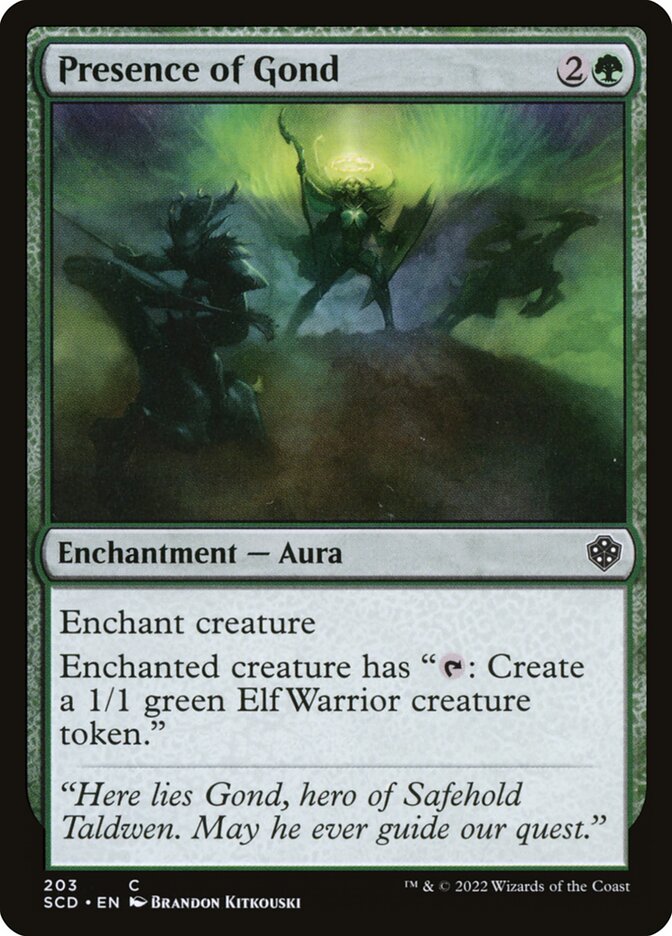 Presença de Gond / Presence of Gond - Magic: The Gathering - MoxLand