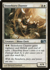 Magitrovador Corno-de-pedra / Stonehorn Chanter - Magic: The Gathering - MoxLand