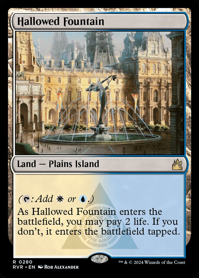 Fonte Santificada / Hallowed Fountain - Magic: The Gathering - MoxLand