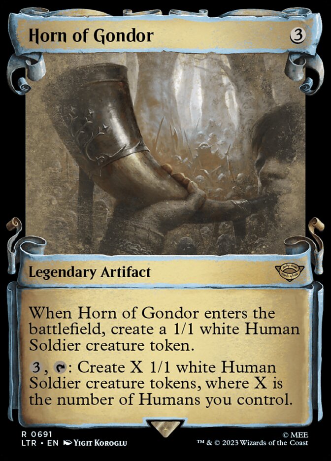 Trombeta de Gondor / Horn of Gondor - Magic: The Gathering - MoxLand