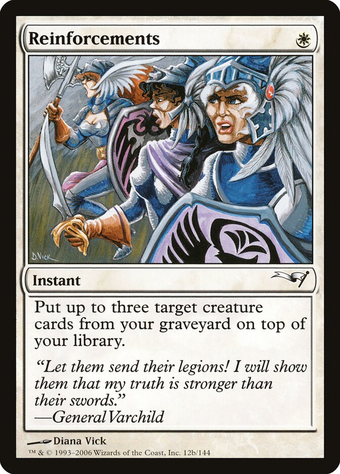 Reforços / Reinforcements - Magic: The Gathering - MoxLand