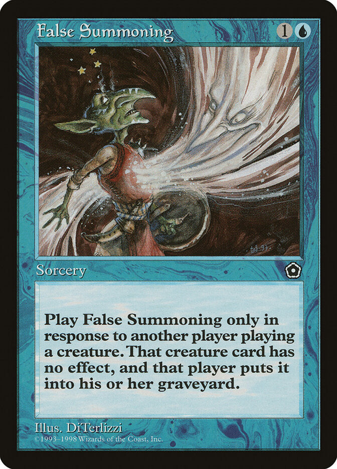 False Summoning - Magic: The Gathering - MoxLand
