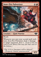 Pulverizador Punho de Ferro / Iron-Fist Pulverizer - Magic: The Gathering - MoxLand
