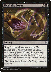 Leia os Ossos / Read the Bones - Magic: The Gathering - MoxLand
