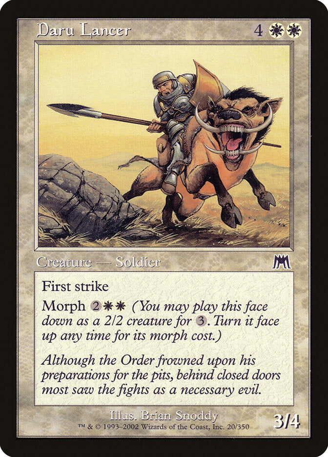 Lanceiro de Daru / Daru Lancer - Magic: The Gathering - MoxLand