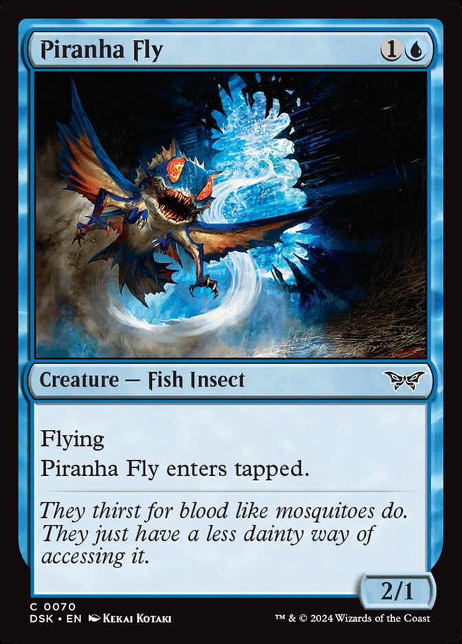 Mosca-piranha / Piranha Fly - Magic: The Gathering - MoxLand