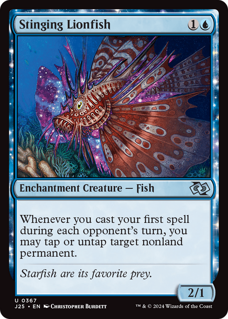 Peixe-leão Pontiagudo / Stinging Lionfish - Magic: The Gathering - MoxLand
