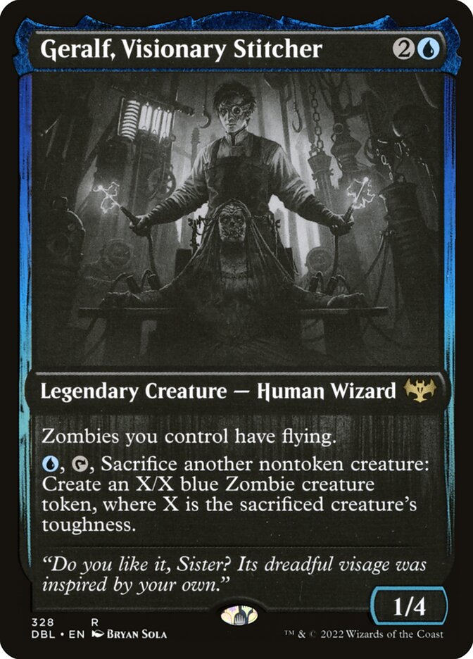 Geralf, Suturador Visionário / Geralf, Visionary Stitcher - Magic: The Gathering - MoxLand