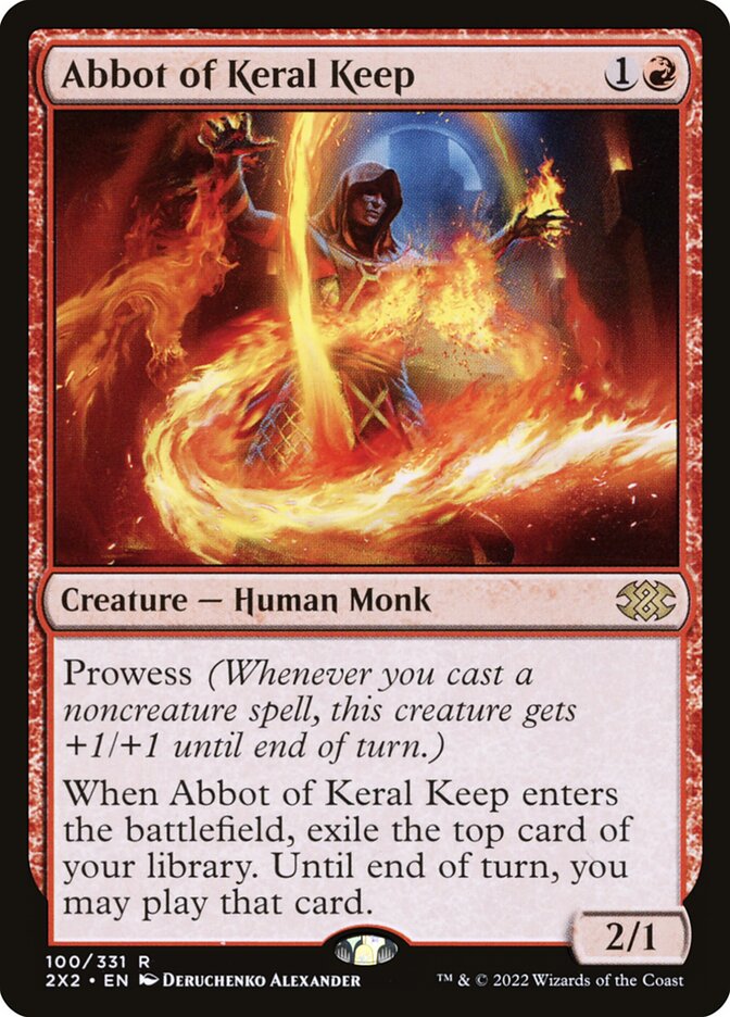 Abade da Fortaleza Keral / Abbot of Keral Keep - Magic: The Gathering - MoxLand