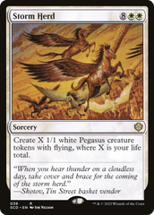 Rebanho Trovejante / Storm Herd - Magic: The Gathering - MoxLand