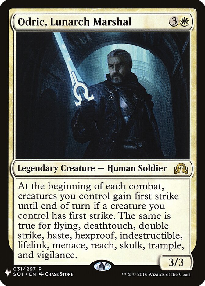 Odric, Marechal Lunarca / Odric, Lunarch Marshal - Magic: The Gathering - MoxLand