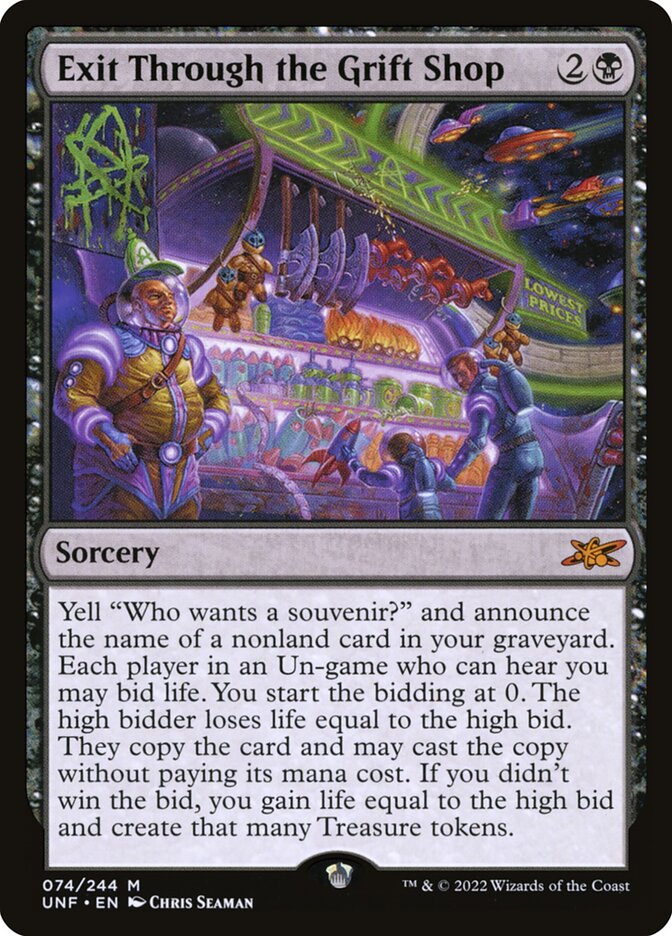 Exit Through the Grift Shop - Magic: The Gathering - MoxLand