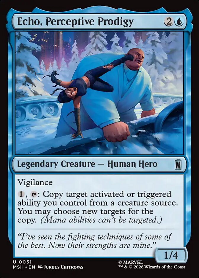 Echo, Perceptive Prodigy - Magic: The Gathering - MoxLand