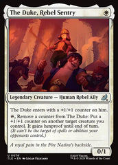 O Duque, Sentinela Rebelde / The Duke, Rebel Sentry - Magic: The Gathering - MoxLand