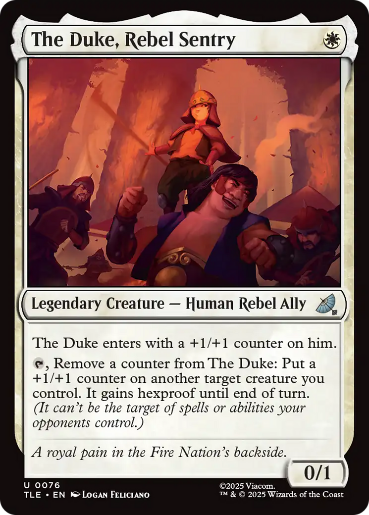 O Duque, Sentinela Rebelde / The Duke, Rebel Sentry - Magic: The Gathering - MoxLand