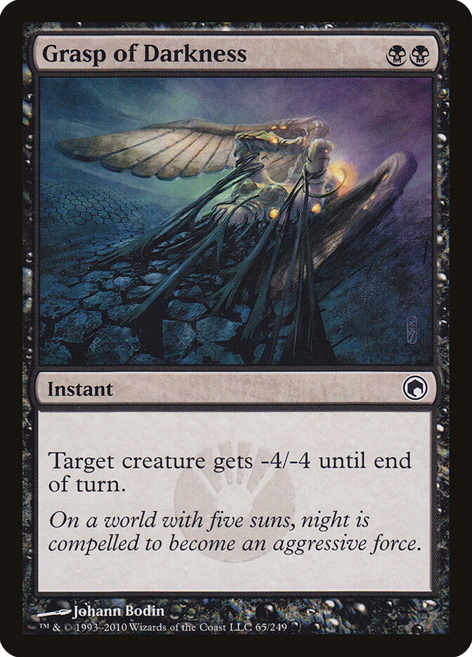 Garra de Escuridão / Grasp of Darkness - Magic: The Gathering - MoxLand