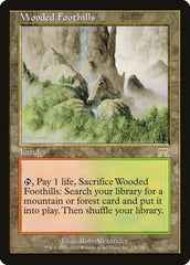 Contraforte Arborizado / Wooded Foothills - Magic: The Gathering - MoxLand
