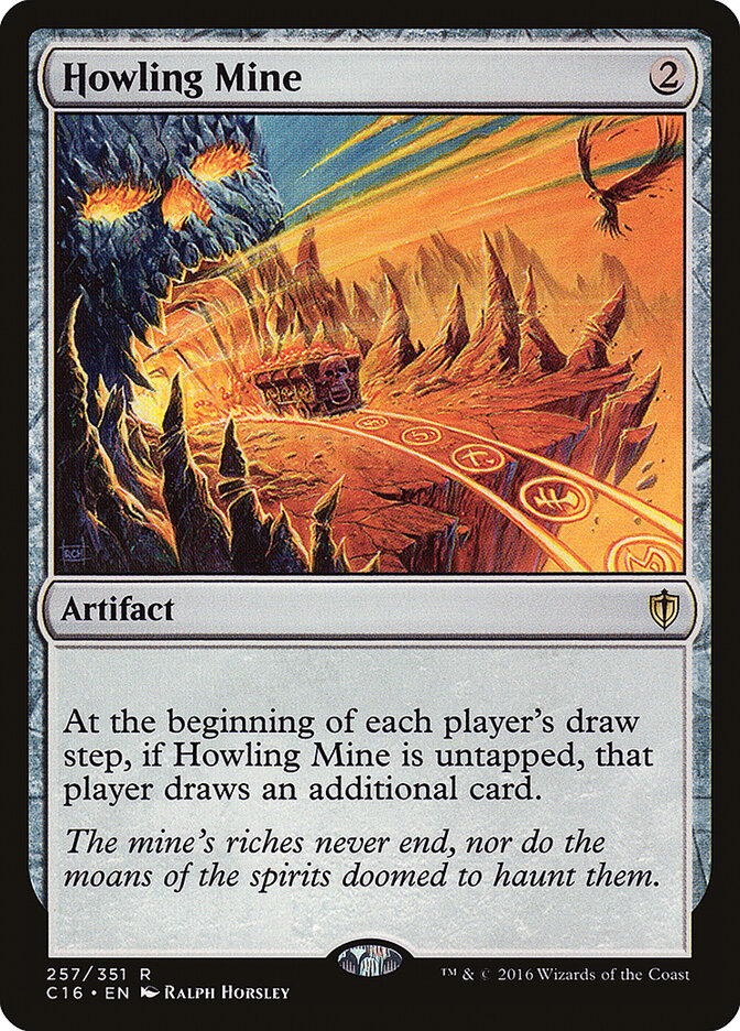 Mina Uivadora / Howling Mine - Magic: The Gathering - MoxLand
