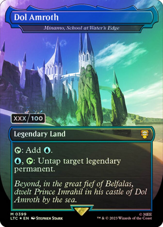 Minamo, Escola à Beira d'Água / Minamo, School at Water's Edge - Magic: The Gathering - MoxLand