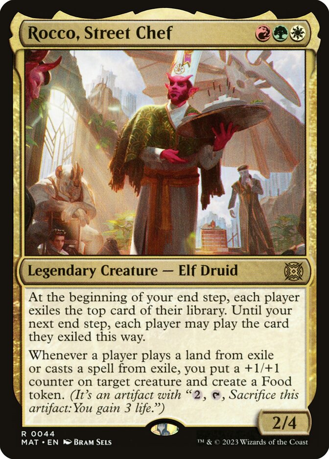 Rocco, Chef das Ruas / Rocco, Street Chef - Magic: The Gathering - MoxLand