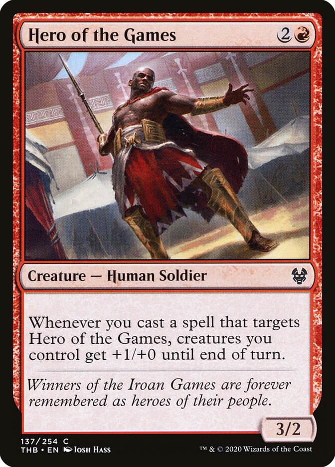 Herói dos Jogos / Hero of the Games - Magic: The Gathering - MoxLand