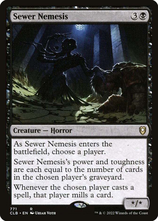 Nêmesis dos Esgotos / Sewer Nemesis - Magic: The Gathering - MoxLand