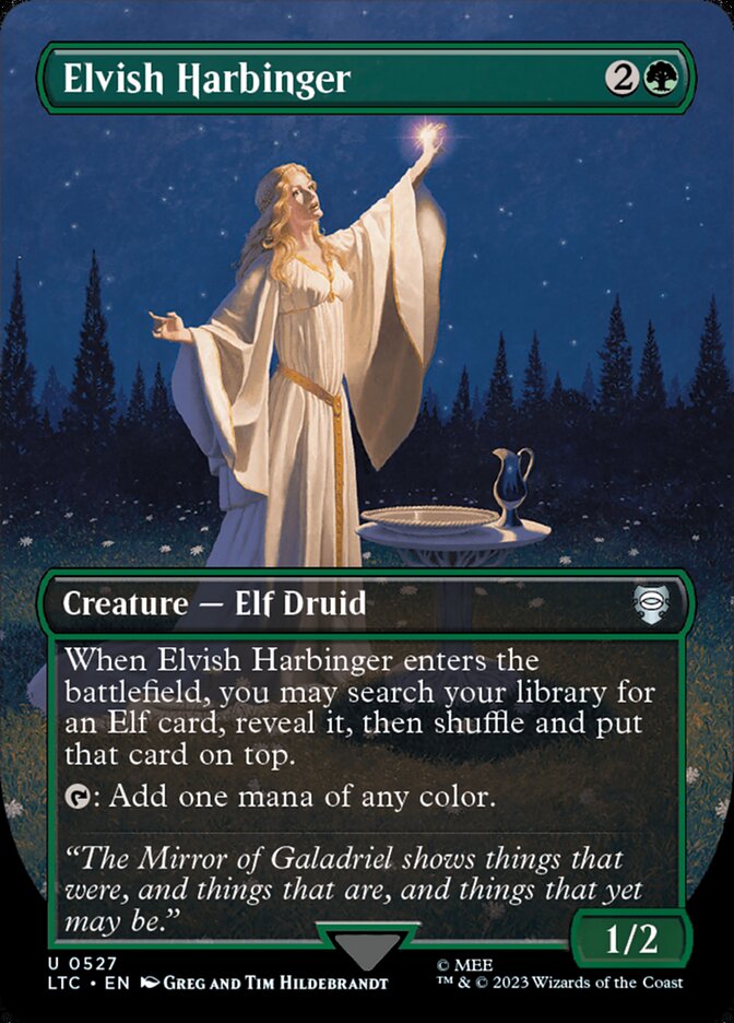 Anunciadora Élfica / Elvish Harbinger - Magic: The Gathering - MoxLand