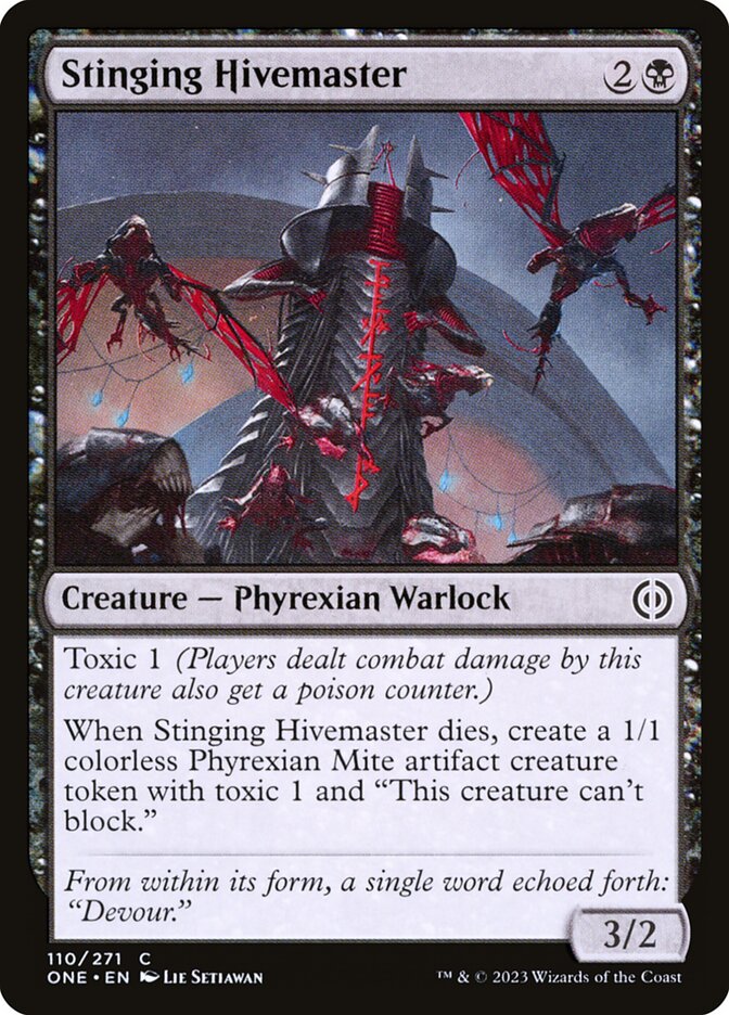 Mestre de Colmeia Aguilhoante / Stinging Hivemaster - Magic: The Gathering - MoxLand