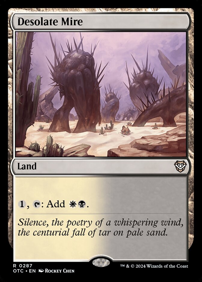 Desolate Mire / Desolate Mire - Magic: The Gathering - MoxLand