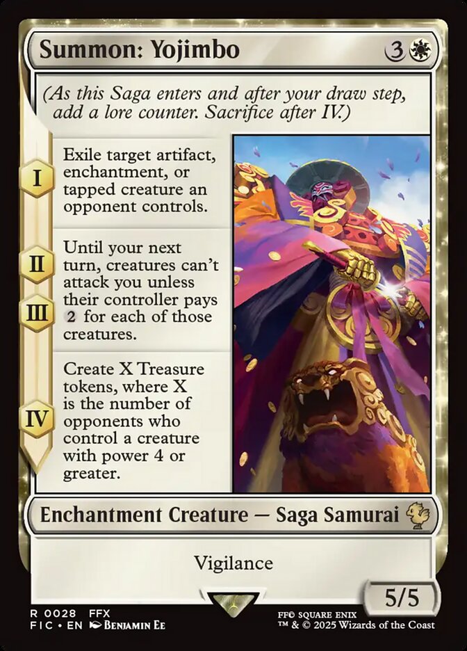 Summon: Yojimbo - Magic: The Gathering - MoxLand