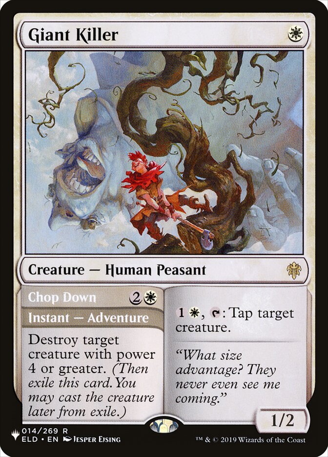 Giant Killer / Chop Down - Magic: The Gathering - MoxLand