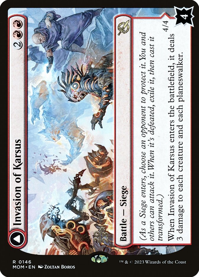 Invasão de Karsus / Invasion of Karsus - Magic: The Gathering - MoxLand