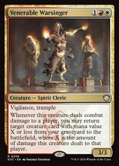 Belicantora Venerável / Venerable Warsinger - Magic: The Gathering - MoxLand