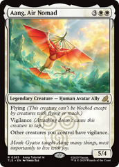 Aang, Nômade do Ar / Aang, Air Nomad - Magic: The Gathering - MoxLand