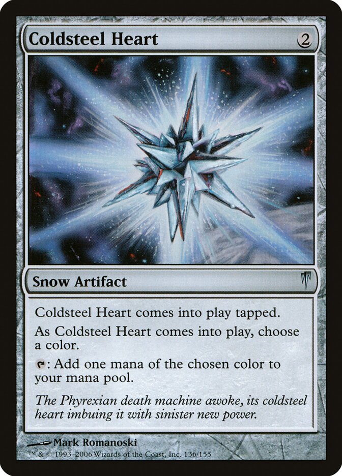 Coração de Aço Gélido / Coldsteel Heart - Magic: The Gathering - MoxLand