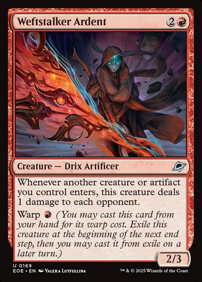 Caçadora da Trama Ardente / Weftstalker Ardent - Magic: The Gathering - MoxLand