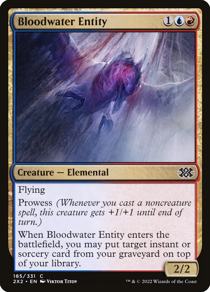 Entidade da Água Sangrenta / Bloodwater Entity - Magic: The Gathering - MoxLand