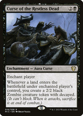 Maldição dos Mortos Inquietos / Curse of the Restless Dead - Magic: The Gathering - MoxLand