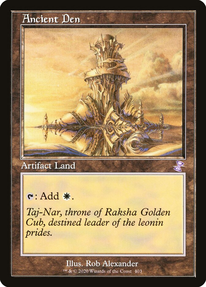 Covil Antigo / Ancient Den - Magic: The Gathering - MoxLand