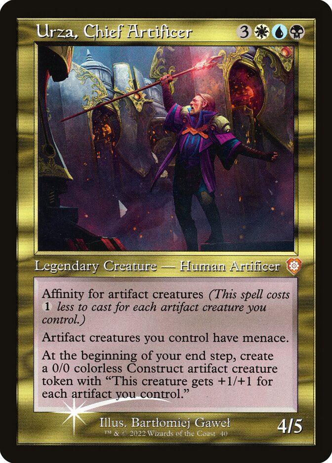 Urza, Artífice Chefe / Urza, Chief Artificer - Magic: The Gathering - MoxLand