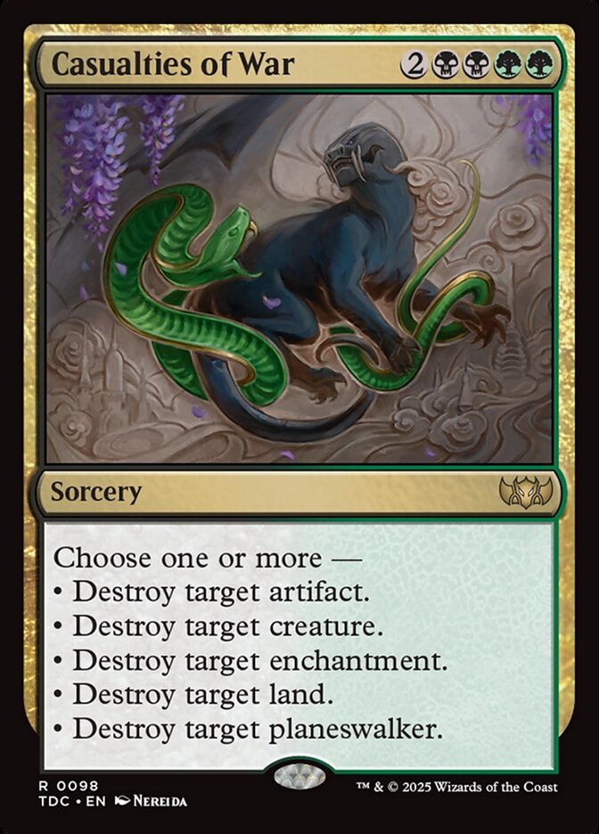Baixas de Guerra / Casualties of War - Magic: The Gathering - MoxLand