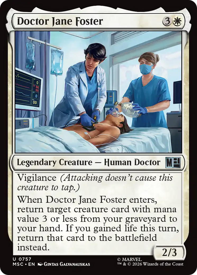 Doctor Jane Foster - Magic: The Gathering - MoxLand