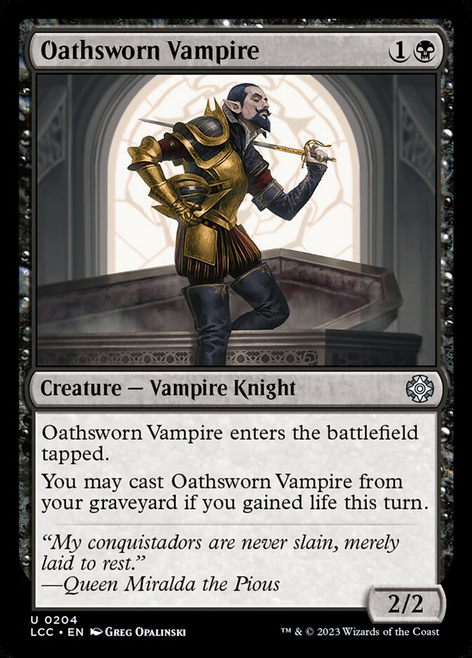 Vampiro Jurado / Oathsworn Vampire - Magic: The Gathering - MoxLand