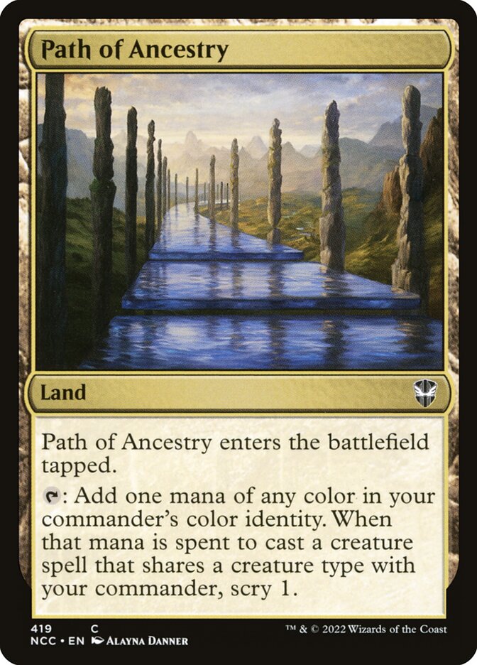 Caminho da Ascendência / Path of Ancestry - Magic: The Gathering - MoxLand