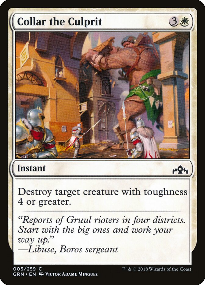 Prender o Culpado / Collar the Culprit - Magic: The Gathering - MoxLand