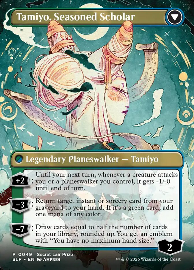 Tamiyo, Estudante Inquisitiva / Tamiyo, Inquisitive Student - Magic: The Gathering - MoxLand
