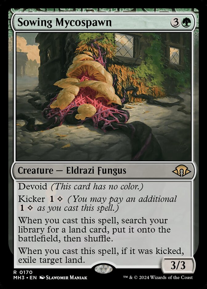 Micoprole Semeadora / Sowing Mycospawn - Magic: The Gathering - MoxLand