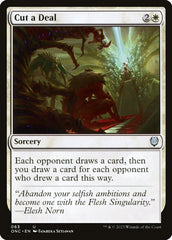 Fazer um Acordo / Cut a Deal - Magic: The Gathering - MoxLand