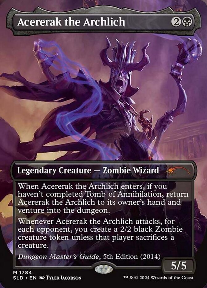 Acererak, o Arquilich / Acererak the Archlich - Magic: The Gathering - MoxLand