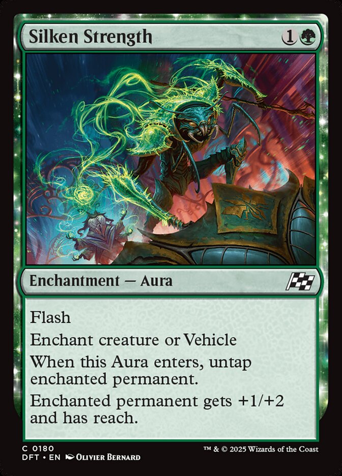 Força Sedosa / Silken Strength - Magic: The Gathering - MoxLand